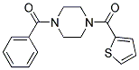 (4-BENZOYLPIPERAZINO)(2-THIENYL)METHANONE 结构式