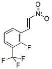 2'-FLUORO-BETA-NITRO-3'-(TRIFLUOROMETHYL)STYRENE 结构式