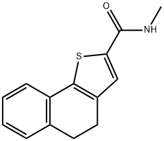 N-METHYL-4,5-DIHYDRONAPHTHO[1,2-B]THIOPHENE-2-CARBOXAMIDE 结构式