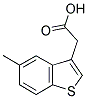 (5-METHYL-1-BENZOTHIEN-3-YL)ACETIC ACID 结构式