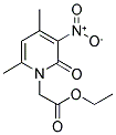 ETHYL 2-[4,6-DIMETHYL-3-NITRO-2-OXO-1(2H)-PYRIDINYL]ACETATE 结构式
