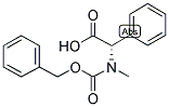 N-alpha-Benzyloxycarbonyl-N-alpha-methyl-L-phenylglycine 结构式