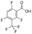 2,4,6-TRIFLUORO-3-(TRIFLUOROMETHYL)BENZOIC ACID 结构式