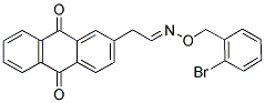 2-(9,10-DIOXO-9,10-DIHYDRO-2-ANTHRACENYL)ACETALDEHYDE O-(2-BROMOBENZYL)OXIME 结构式