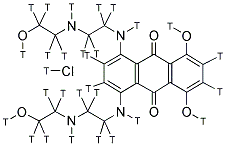 MITOXANTRONE, [3H(G)] 结构式