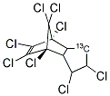 Chlordane-13C1 (random) 结构式