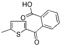 2-(5-METHYL-2-THENOYL)BENZOIC ACID 结构式