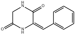 3-(PHENYLMETHYLENE)TETRAHYDRO-2,5-PYRAZINEDIONE 结构式