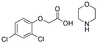 2,4-DICHLOROPHENOXYACETIC ACID MORPHOLINE SALT 结构式