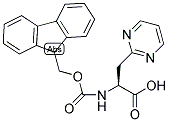 FMOC-L-ALA-3-(2-PYRIMIDINYL) 结构式