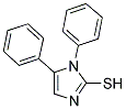 1,5-二苯基-1H-咪唑基-2-基氢硫化物 结构式