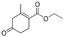 2-METHYL-4-OXO-CYCLOHEX-1-ENECARBOXYLIC ACID ETHYL ESTER 结构式