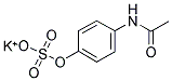 4-ACETAMIDOPHENOL SULFATE ESTER POTASSIUM SALT 结构式