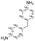 4,4'-METHYLENEDIANILINE, [RING-14C(U)] 结构式