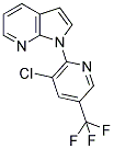 1-[3-CHLORO-5-(TRIFLUOROMETHYL)-2-PYRIDINYL]-1H-PYRROLO[2,3-B]PYRIDINE 结构式