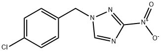 1-(4-CHLORO-BENZYL)-3-NITRO-1H-[1,2,4]TRIAZOLE 结构式