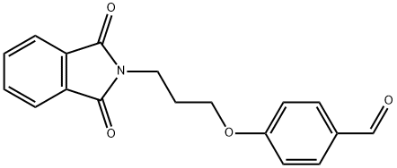 4-[3-(1,3-DIOXO-1,3-DIHYDRO-2H-ISOINDOL-2-YL)PROPOXY]BENZALDEHYDE 结构式