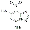 8-NITRO[1,2,4]TRIAZOLO[1,5-C]PYRIMIDINE-5,7-DIAMINE 结构式