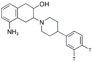 (+/-) 4-AMINOBENZOVESAMICOL [3',4'-3H] 结构式