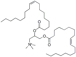 1,2-DIOLEOYL-3-TRIMETHYLAMMONIUM-PROPANE 结构式