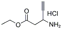 D,L-3-AMINO-ETHYLPENTINOATE-HCL 结构式