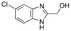 (5-CHLORO-1 H-BENZOIMIDAZOL-2-YL)-METHANOL 结构式