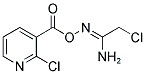 2-CHLORO-N'-([(2-CHLOROPYRIDIN-3-YL)CARBONYL]OXY)ETHANIMIDAMIDE 结构式