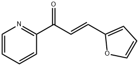 3- (呋喃-2-基) -1- (吡啶-2-基) 丙-2-烯-1-酮 结构式