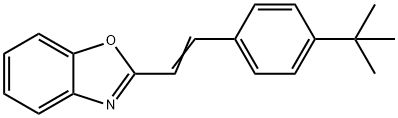 2-[4-(TERT-BUTYL)STYRYL]-1,3-BENZOXAZOLE 结构式