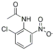 N-(2-CHLORO-6-NITRO-PHENYL)-ACETAMIDE 结构式