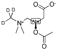 L-CARNITINE, O-ACETYL (N-METHYL-D3) 结构式
