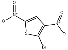 2-Bromo-3,5-dinitrothiophene 结构式