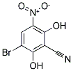 3-BROMO-2,6-DIHYDROXY-5-NITROBENZONITRILE 结构式