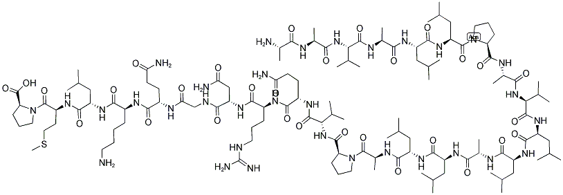NF-KAPPA-B SN50M, CELL-PERMEABLE INACTIVE CONTROL PEPTIDE 结构式