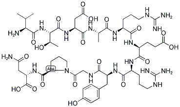 ANTI-SERCA3 ATPASE NEUTRALIZING PEPTIDE 结构式