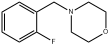 4-(2-氟苯甲基)吗啉 结构式
