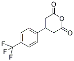 4-[4-(TRIFLUOROMETHYL)PHENYL]DIHYDRO-2H-PYRAN-2,6(3H)-DIONE 结构式
