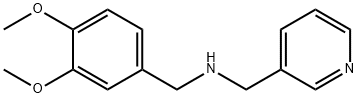 (3,4-DIMETHOXY-BENZYL)-PYRIDIN-3-YLMETHYL-AMINE 结构式