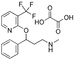 N-METHYL-3-PHENYL-3-[[3-(TRIFLUOROMETHYL)PYRIDIN-2-YL]OXY]PROPYLAMINE, OXALATE 结构式