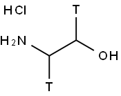 ETHANOLAMINE HYDROCHLORIDE, [1,2-3H]- 结构式