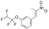 (3-(TETRAFLUOROETHOXY)PHENYL) 2-NITROPROPENE 结构式