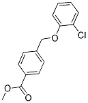 4-(2-CHLORO-PHENOXYMETHYL)-BENZOIC ACID METHYL ESTER 结构式