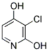 3-CHLOROPYRIDINE-2,4-DIOL 结构式