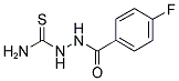 2-(4-Fluorobenzoyl)-1-hydrazinecarbothioamide 结构式