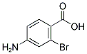 4-AMINO-2-BROMOBENZOIC ACID 结构式