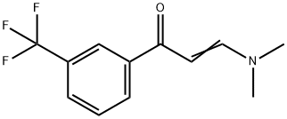 3-(DIMETHYLAMINO)-1-[3-(TRIFLUOROMETHYL)PHENYL]-2-PROPEN-1-ONE 结构式