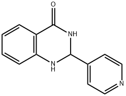 2-(吡啶-4-基)-2,3-二氢喹唑啉-4(1H)-酮 结构式