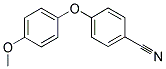 4-(4-METHOXYPHENOXY)BENZENECARBONITRILE 结构式