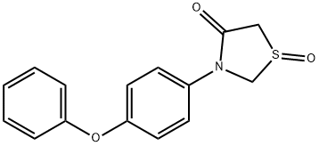 3-(4-PHENOXYPHENYL)-1LAMBDA4,3-THIAZOLANE-1,4-DIONE 结构式