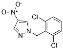 1-(2,6-DICHLORO-BENZYL)-4-NITRO-1H-PYRAZOLE 结构式